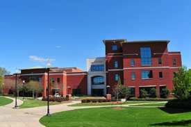 Photo of The Writing Center in Mitchell Memorial Library